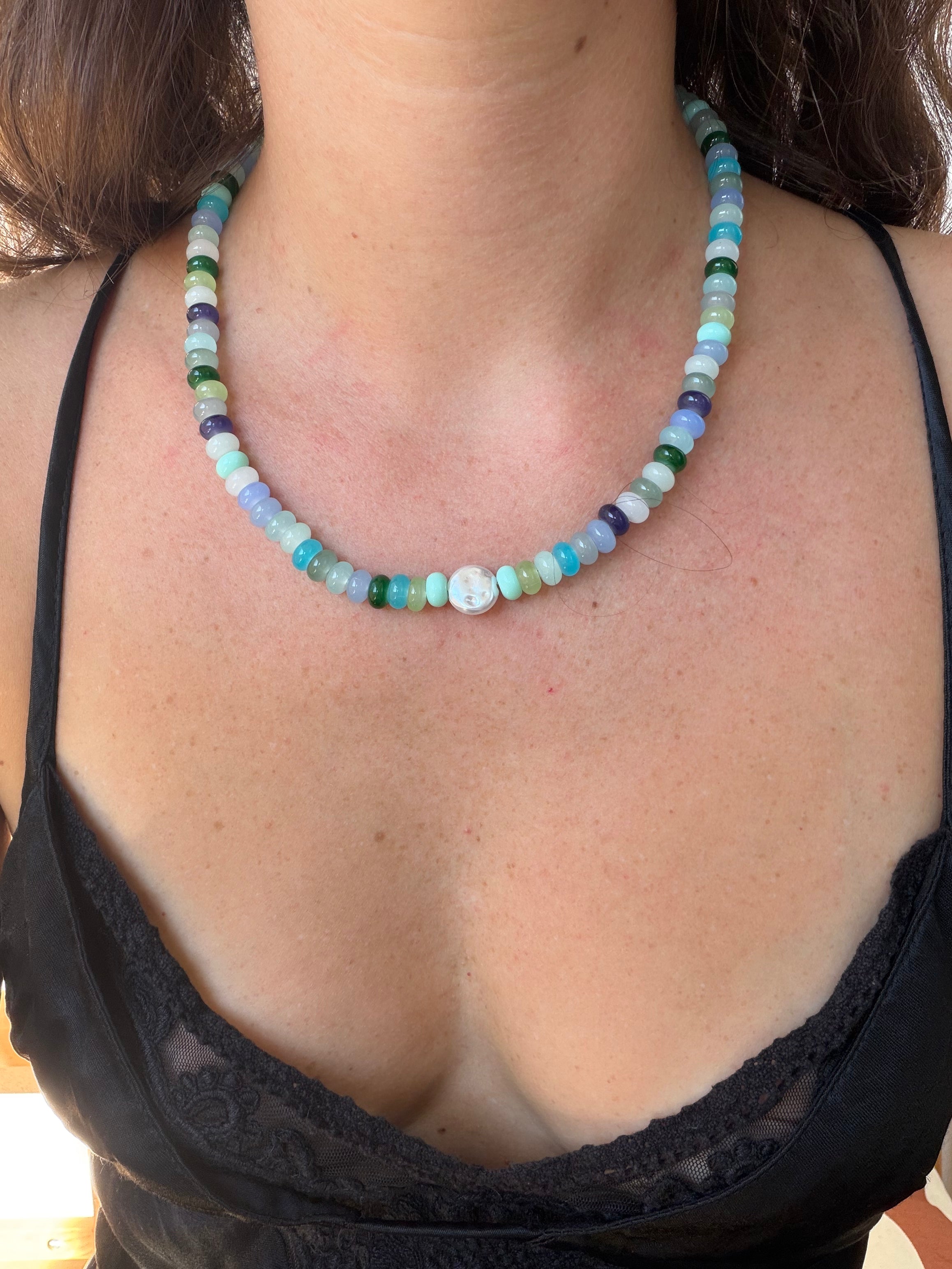 Collier Candy Blue