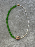 Collier Big Cauri Vert